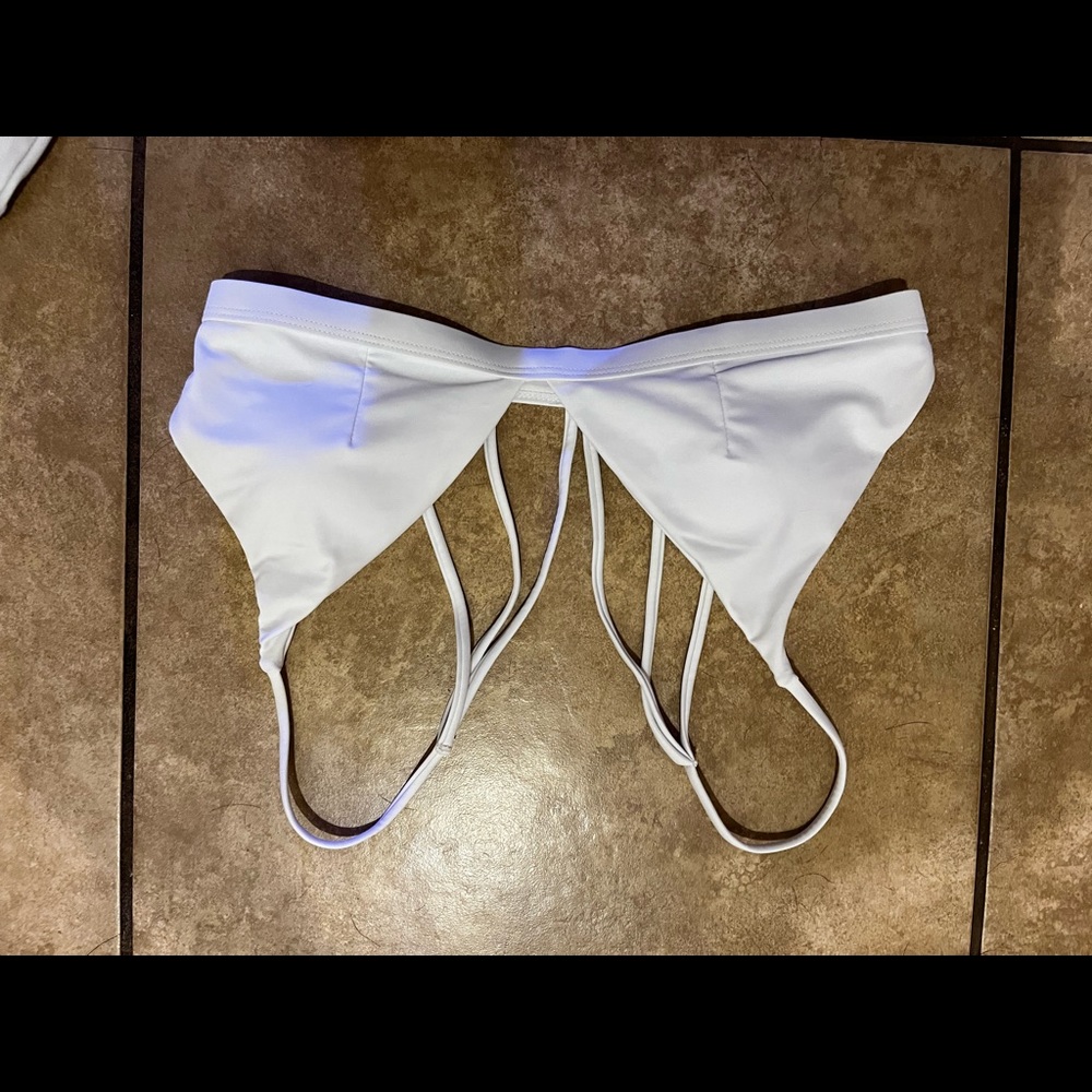 White bikini. Size M (US 6). Never worn.